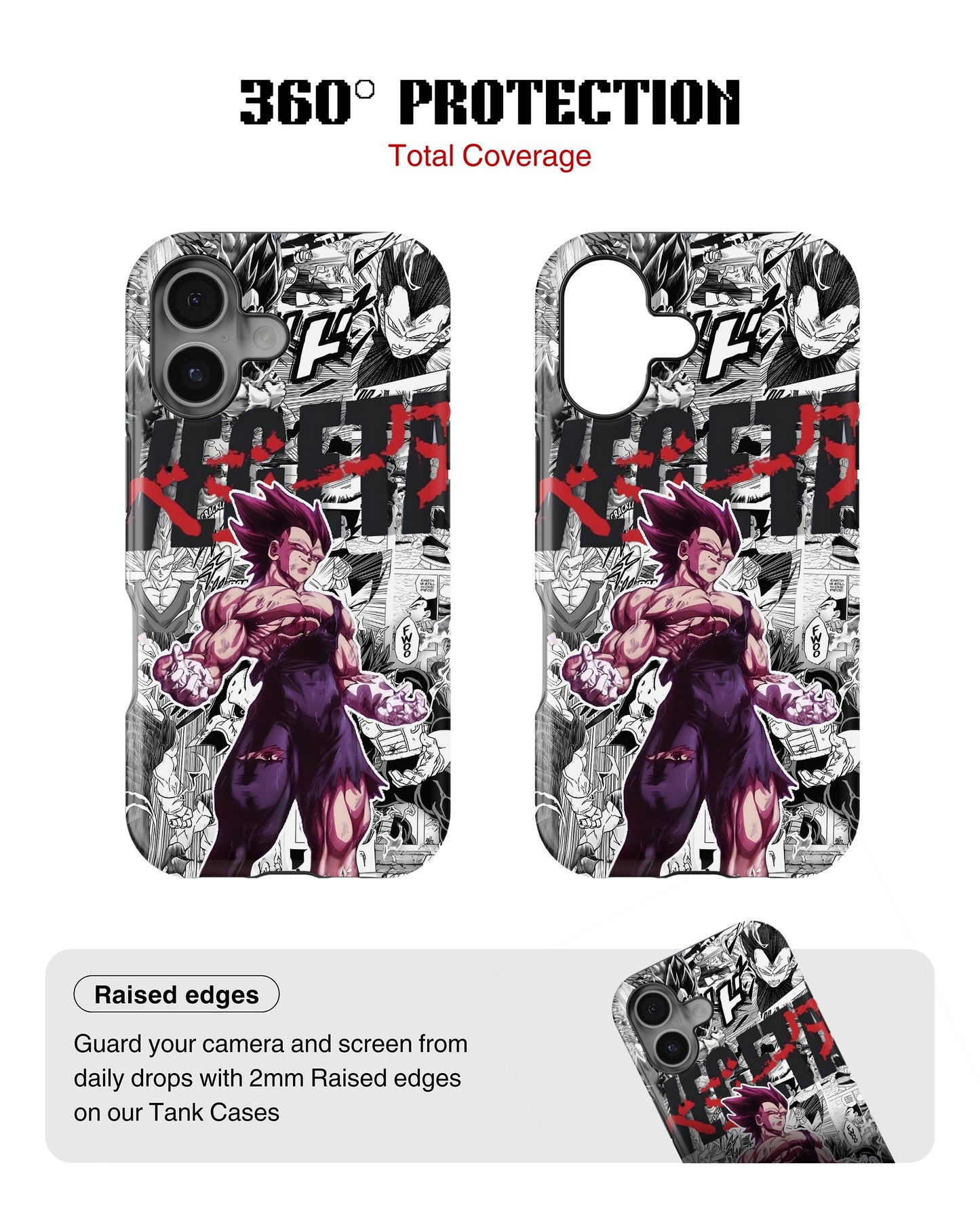 iPhone 16 Plus Tank Case | Anime (Limit Breaker)