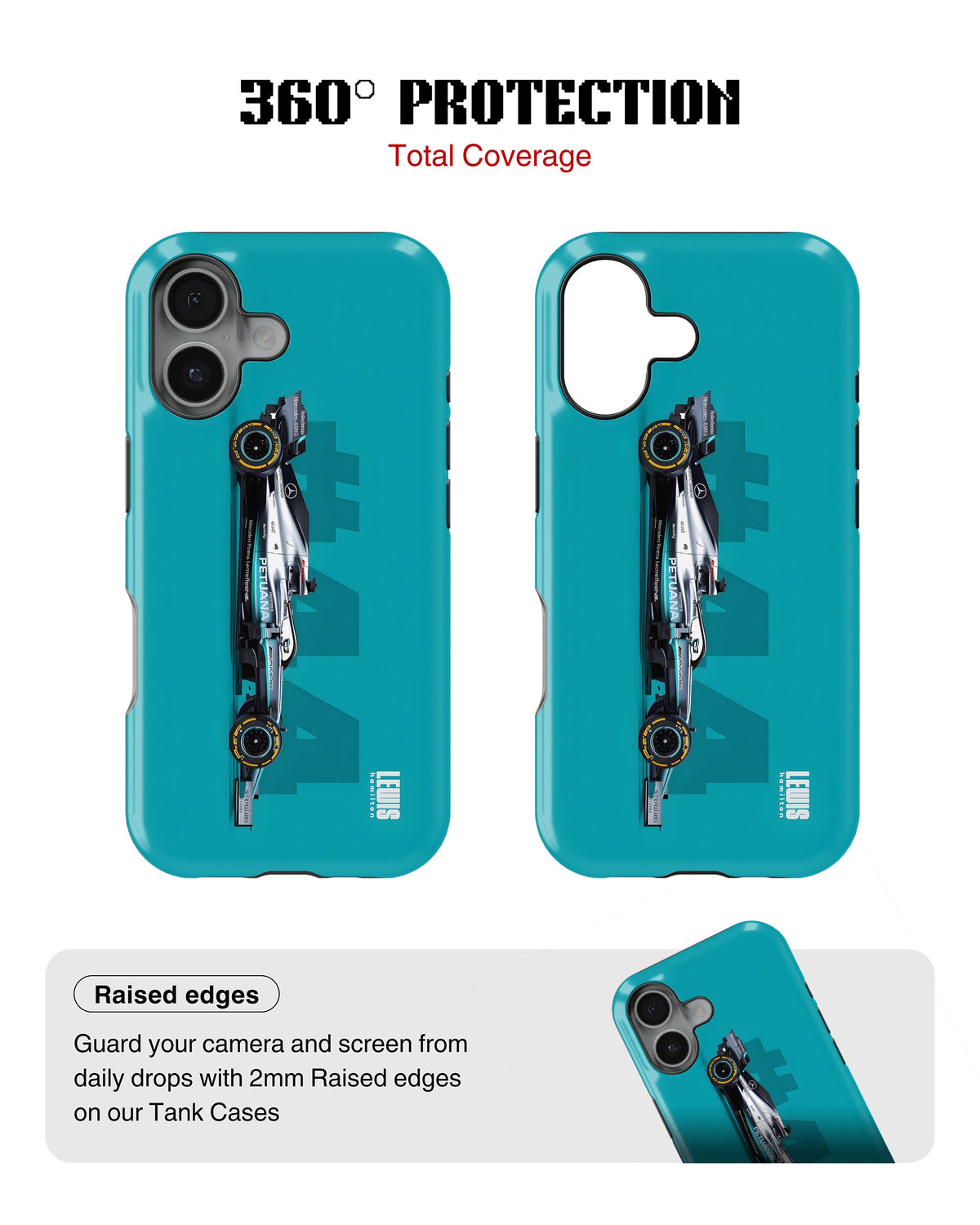 iPhone 17 Tank Case | Formula 1 (Mercedes #44)
