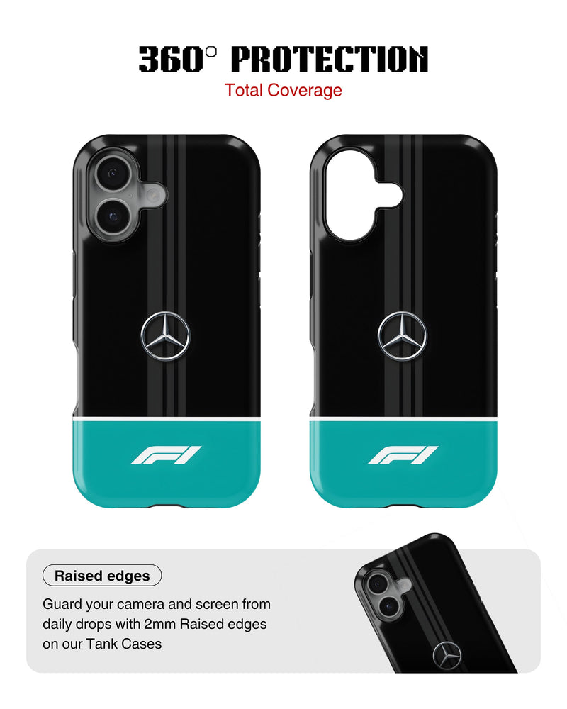 iPhone 16 Plus Tank Case | Formula 1 (Mercedes Originals)