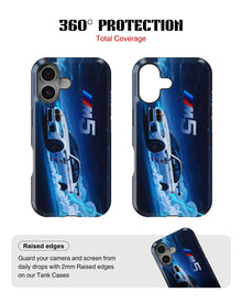 iPhone 16 Tank Case | Sports Car (Midnight M5)