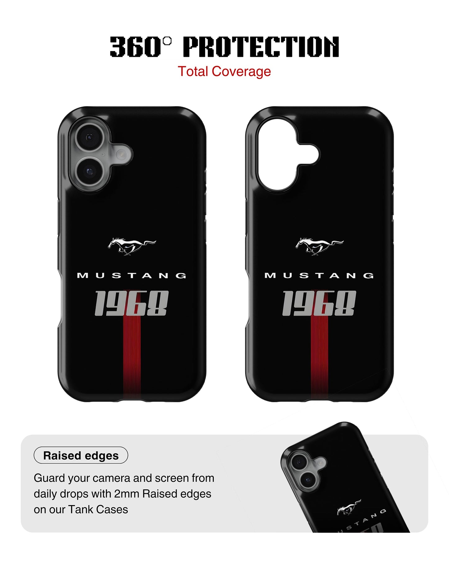 iPhone 17 Tank Case | Sports Car (Mustang 1968)