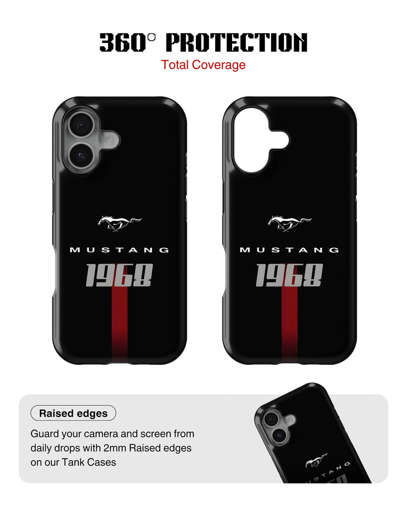 iPhone 17 Tank Case | Sports Car (Mustang 1968)
