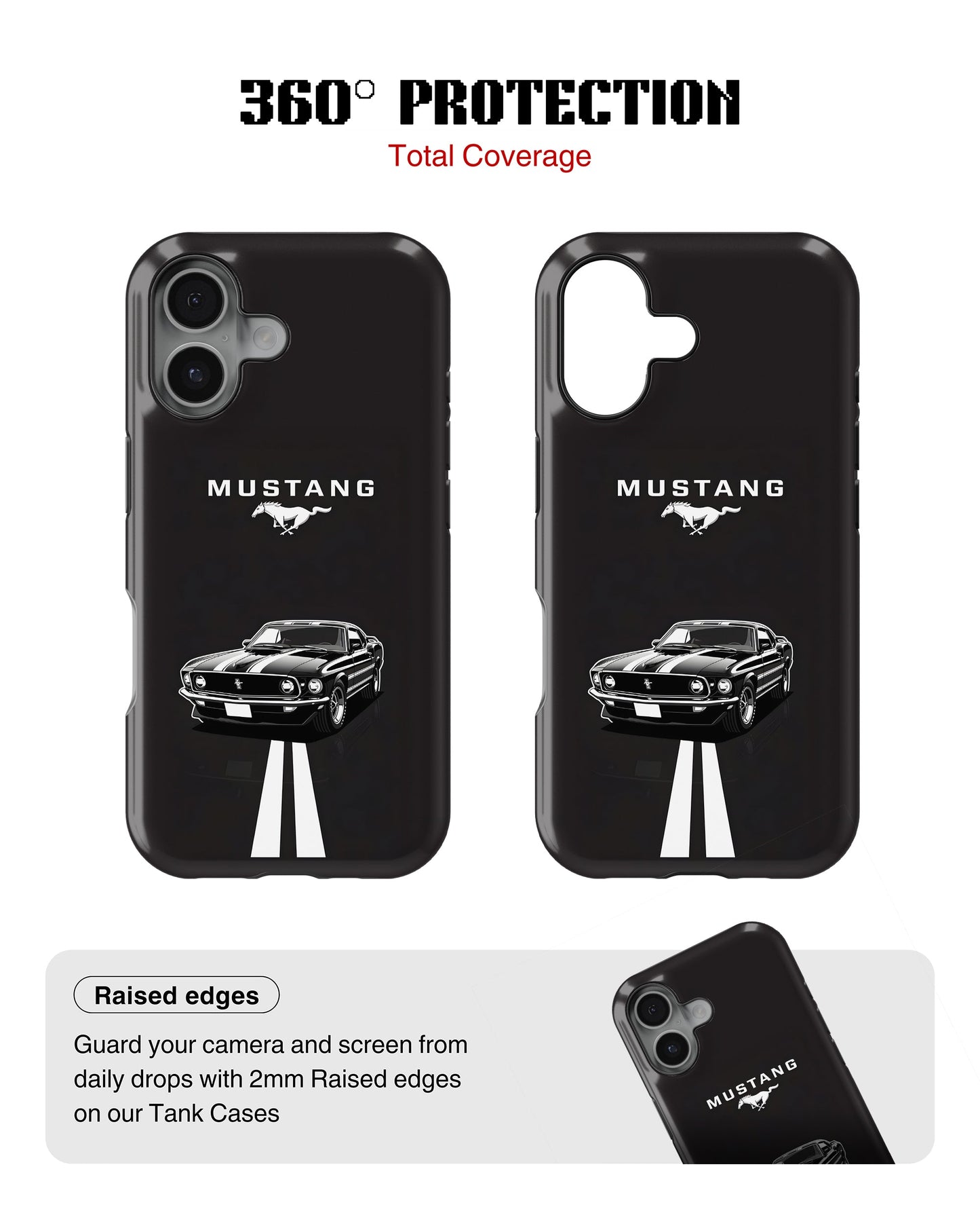 iPhone 17 Tank Case | Sports Car (Mustang)