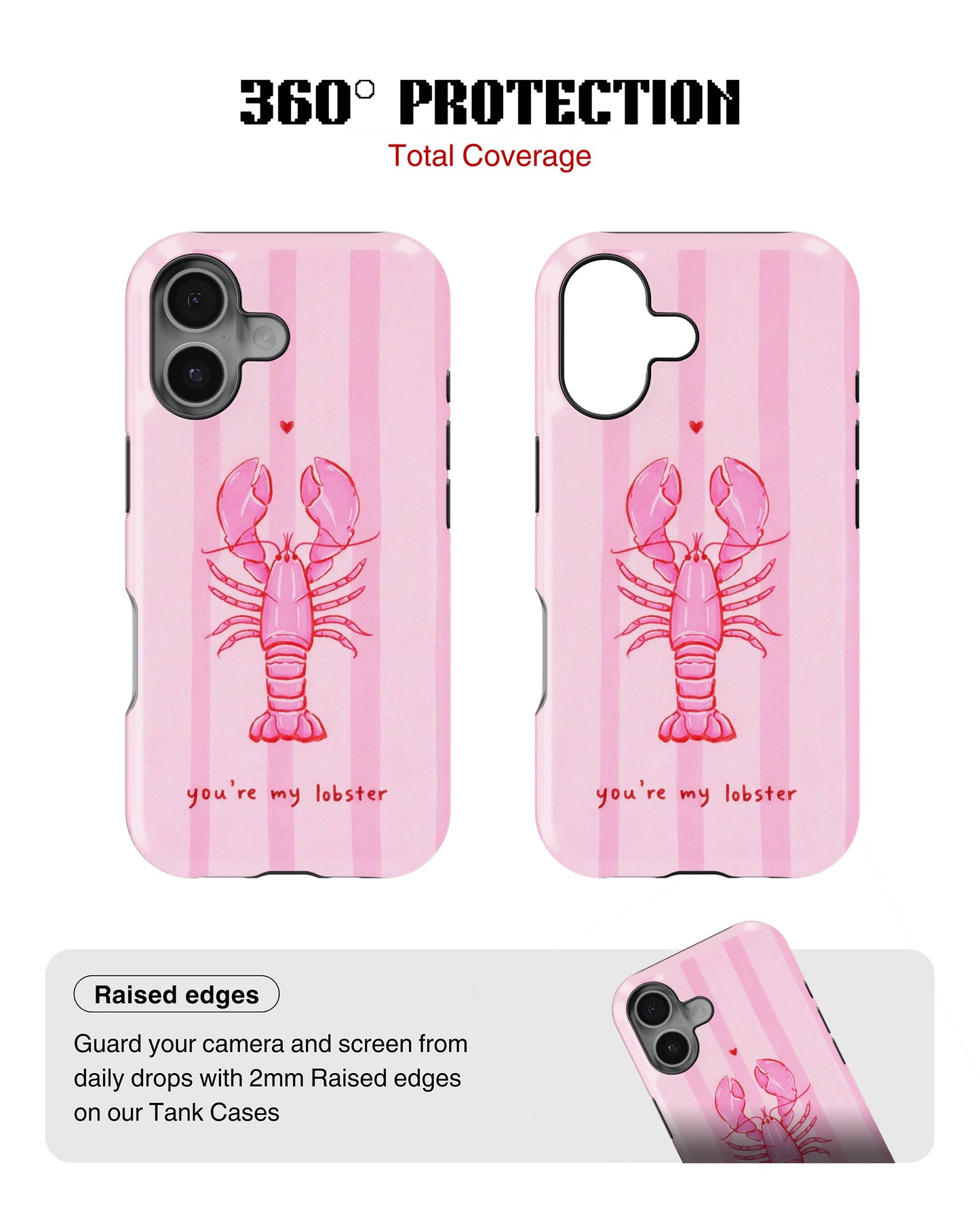 iPhone 16 Tank Case | Girls Aesthetics (My Lobster)