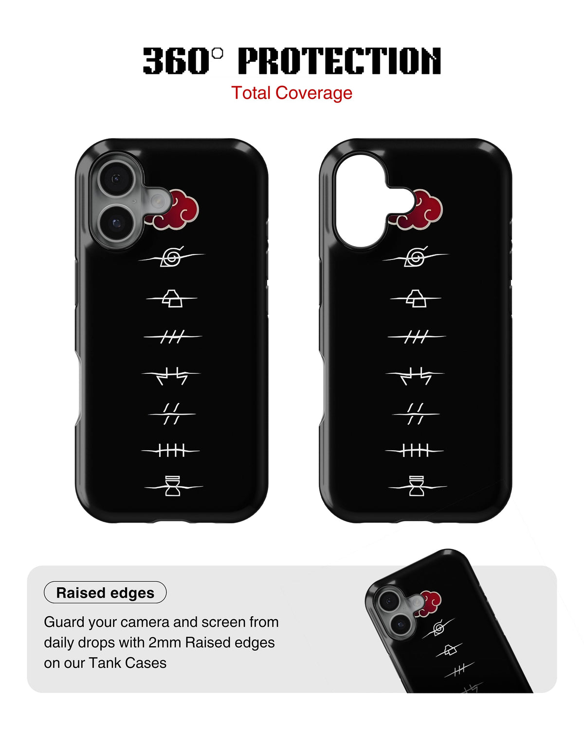 iPhone 16 Plus Tank Case | Anime (Naruto)