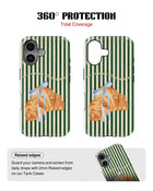 iPhone 16 Tank Case | Girls Aesthetics (Paris Croissant)