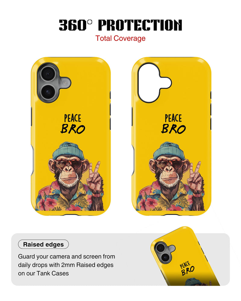iPhone 17 Tank Case | Modernism (Peace Bro)