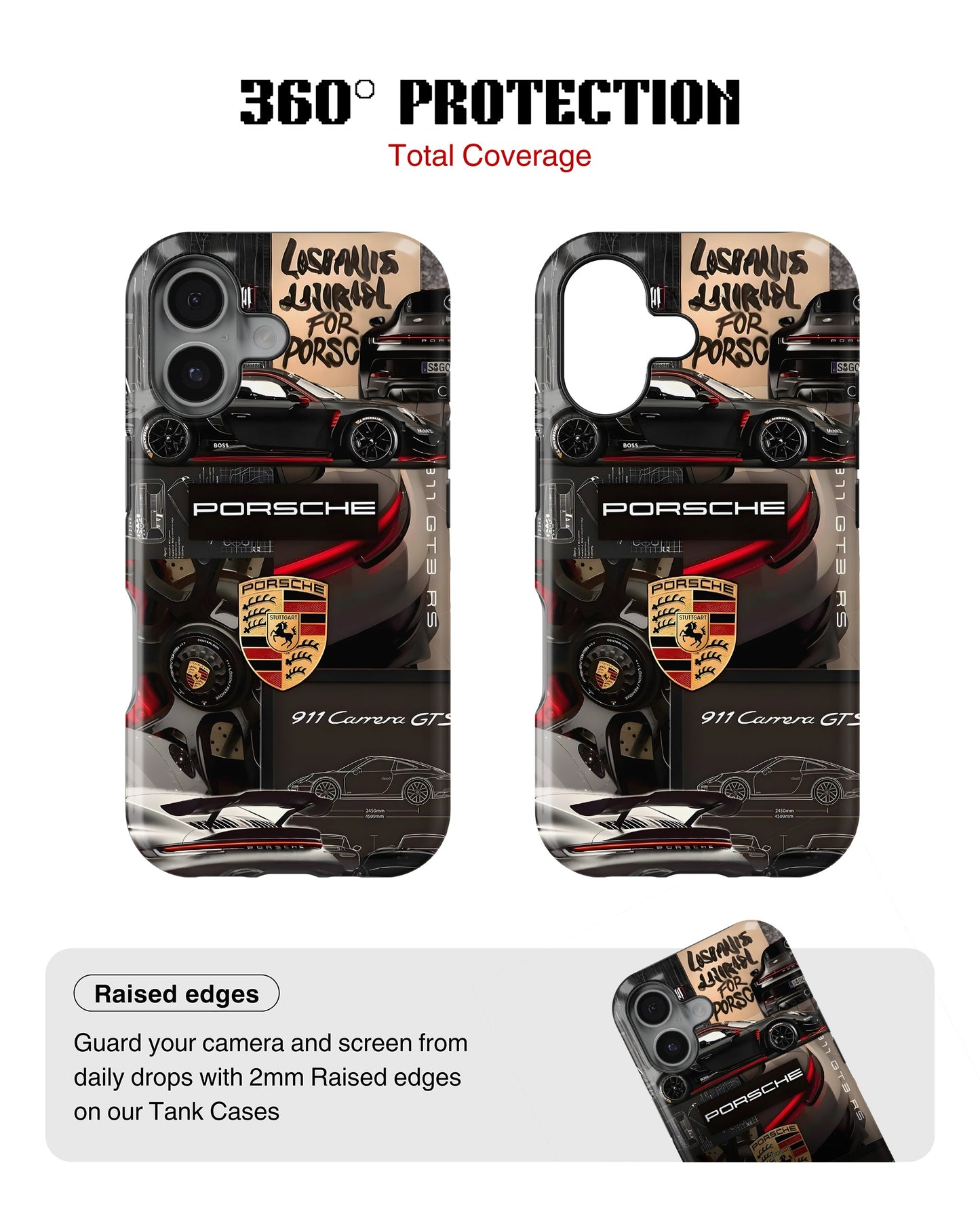 iPhone 16 Tank Case | Sports Car (Porsche Originals)