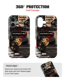 iPhone 16 Tank Case | Sports Car (Porsche Originals)