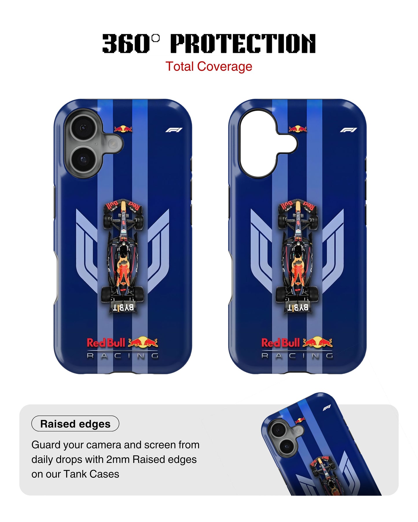 iPhone 16 Plus Tank Case | Formula 1 (Redbull Classics)