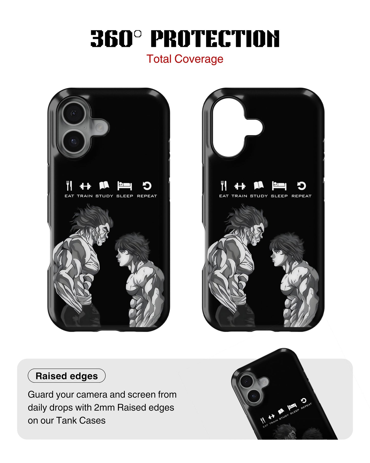 iPhone 17 Tank Case | Anime (Relentless)