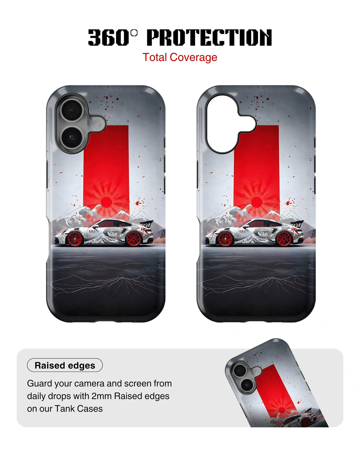 iPhone 16 Tank Case | Sports Car (Rising Apex)