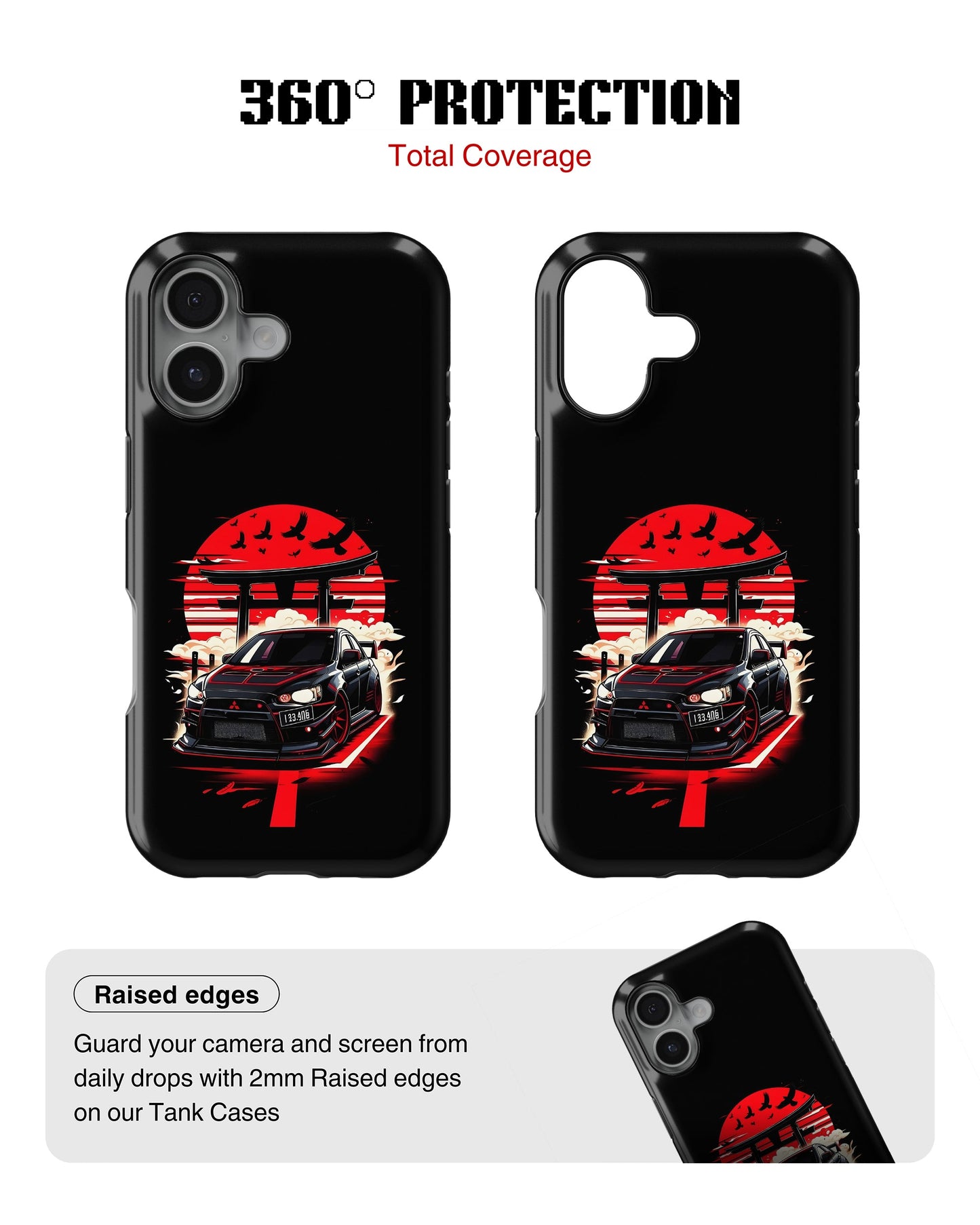 iPhone 17 Tank Case | Sports Car (Rising Sun)