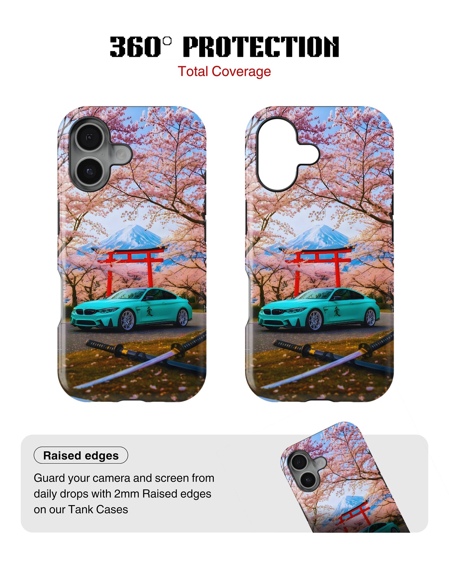 iPhone 17 Tank Case | Sports Car (Sakura Run)