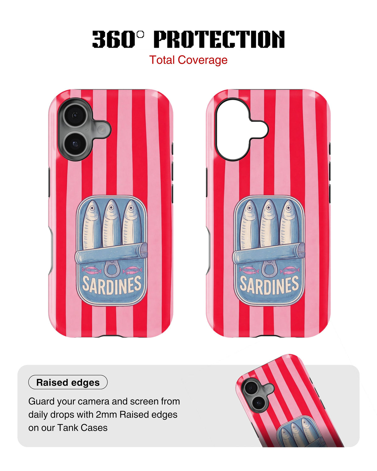 iPhone 17 Tank Case | Girls Aesthetics (Sardine Pop)