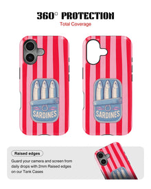 iPhone 17 Tank Case | Girls Aesthetics (Sardine Pop)
