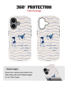iPhone 17 Tank Case | Girls Aesthetics (Sea Breeze)