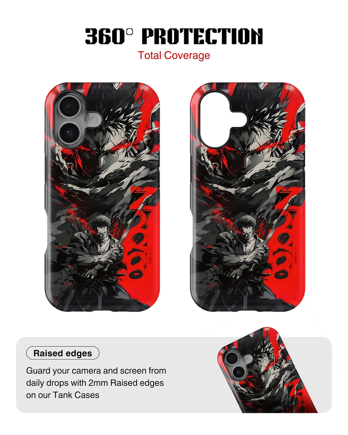 iPhone 17 Tank Case | Anime (Shadow Warrior)