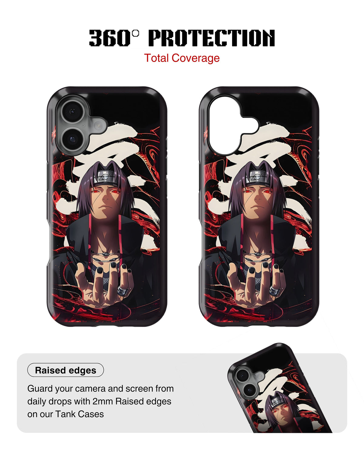 iPhone 17 Tank Case | Anime (Silent Itachi)