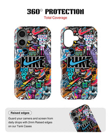 iPhone 16 Plus Tank Case | Modernism (Sneaker Riot)