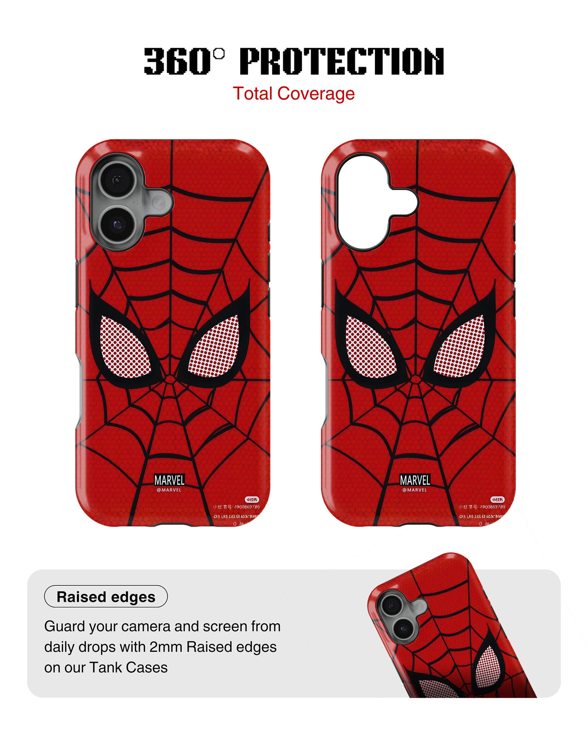 iPhone 16 Tank Case | Superhero (Spider Web)