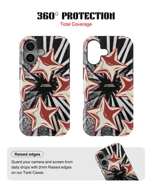 iPhone 16 Tank Case | Modernism (Star Surge)