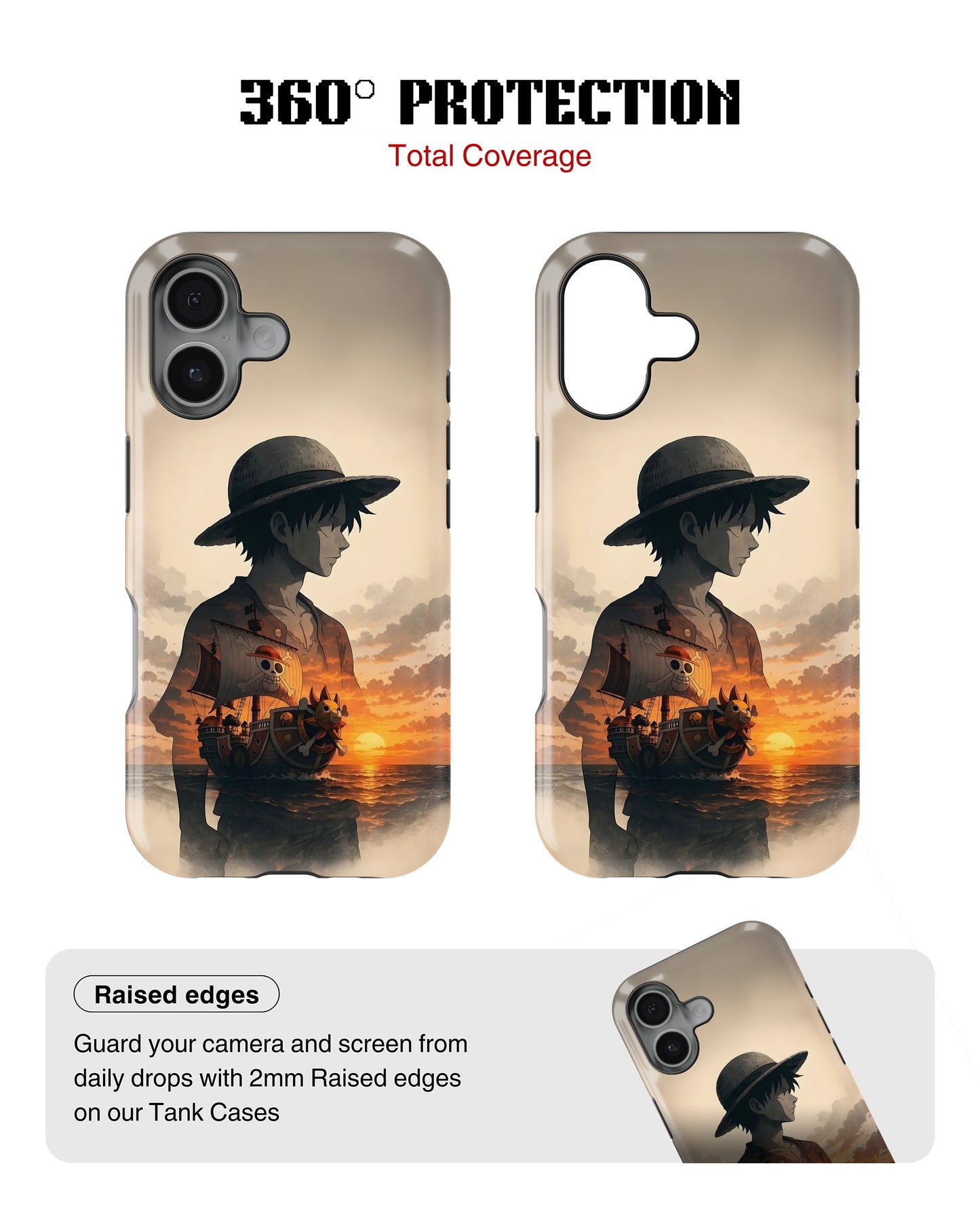 iPhone 16 Tank Case | Anime (Sunset Voyager)