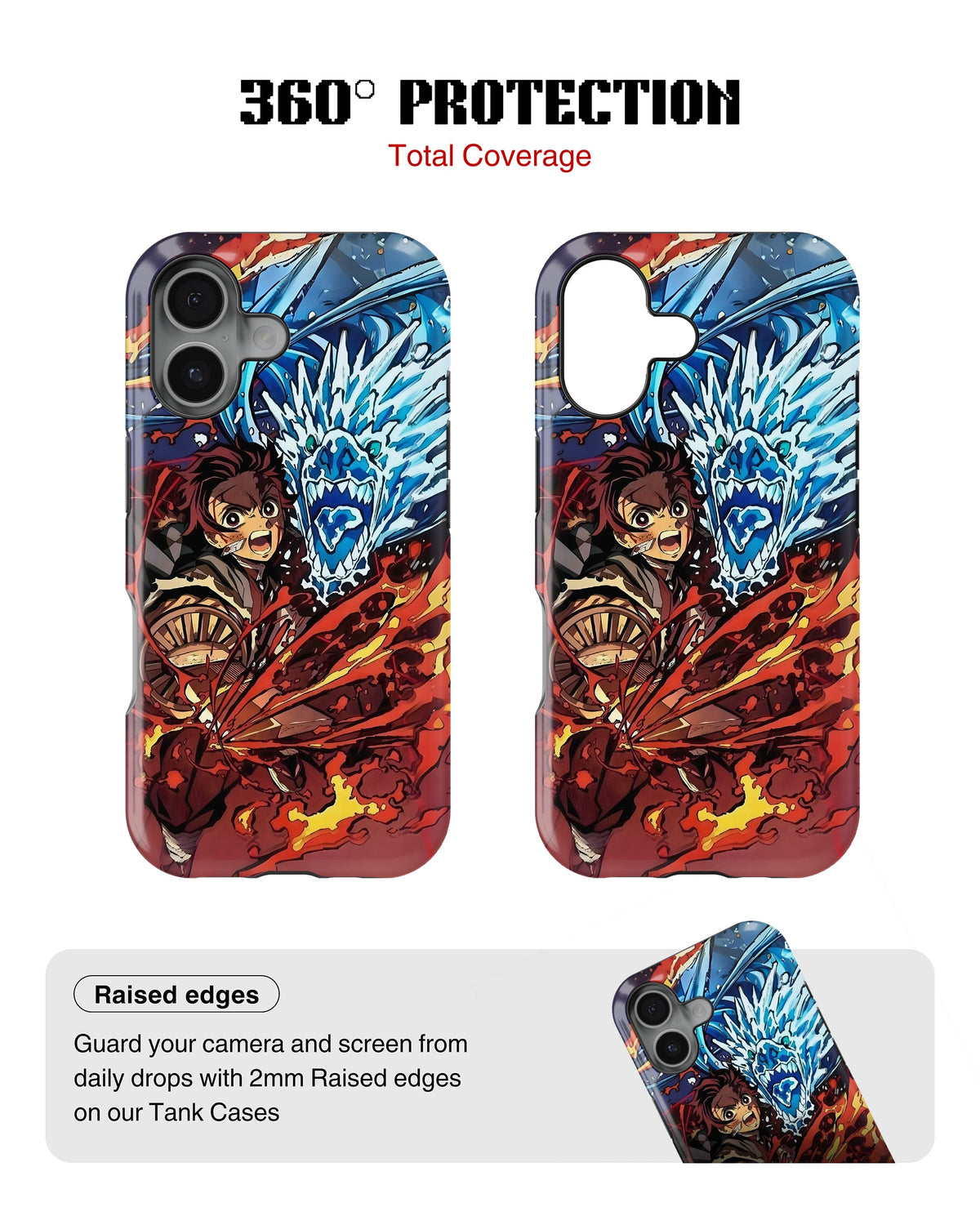 iPhone 16 Tank Case | Anime (Tanjiro)