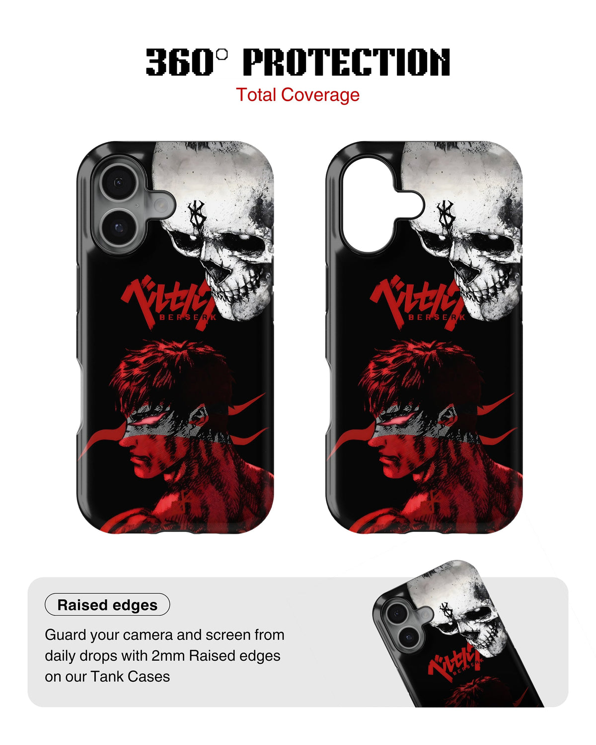 iPhone 16 Plus Tank Case | Anime (The Eclipse)