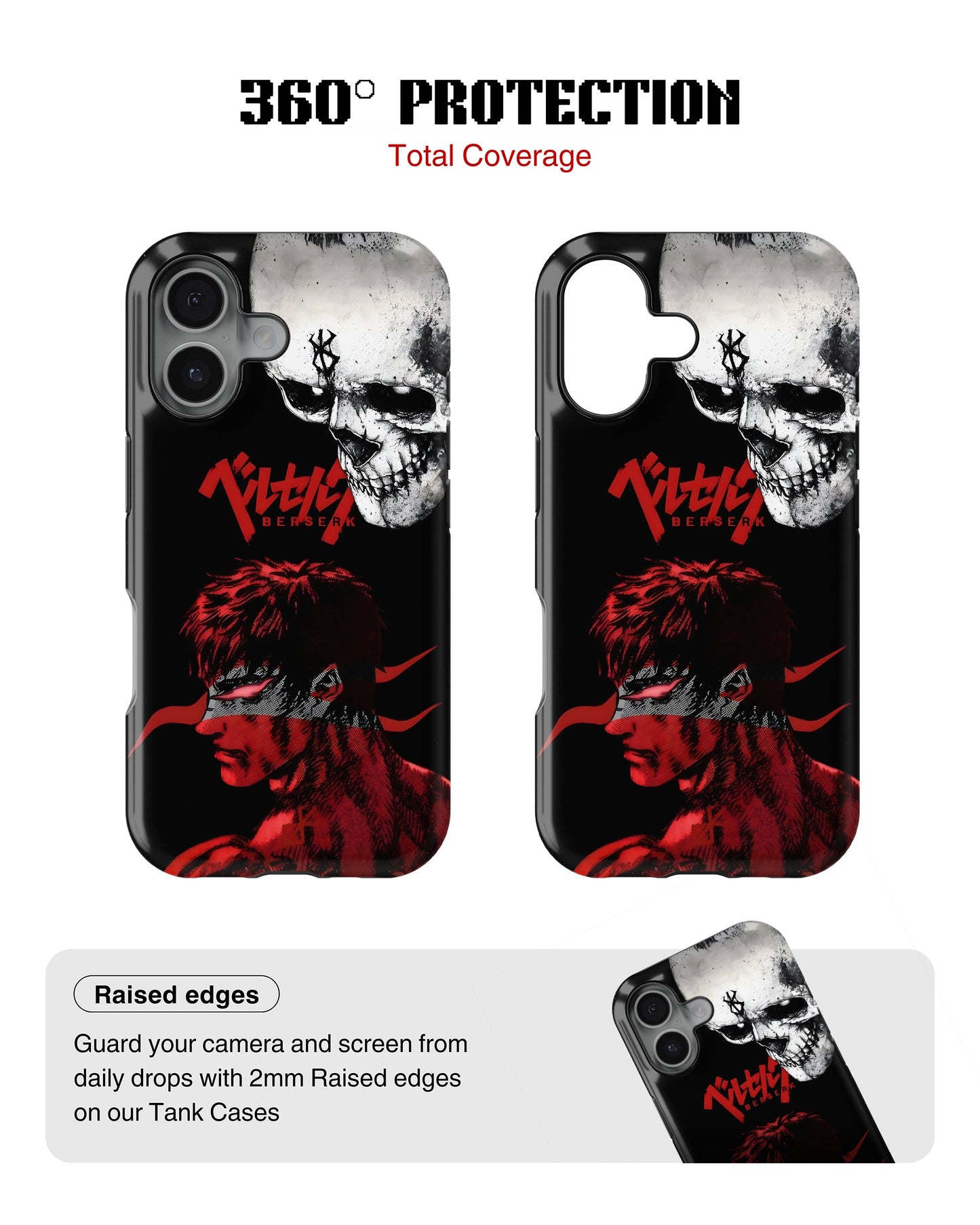 iPhone 16 Plus Tank Case | Anime (The Eclipse)