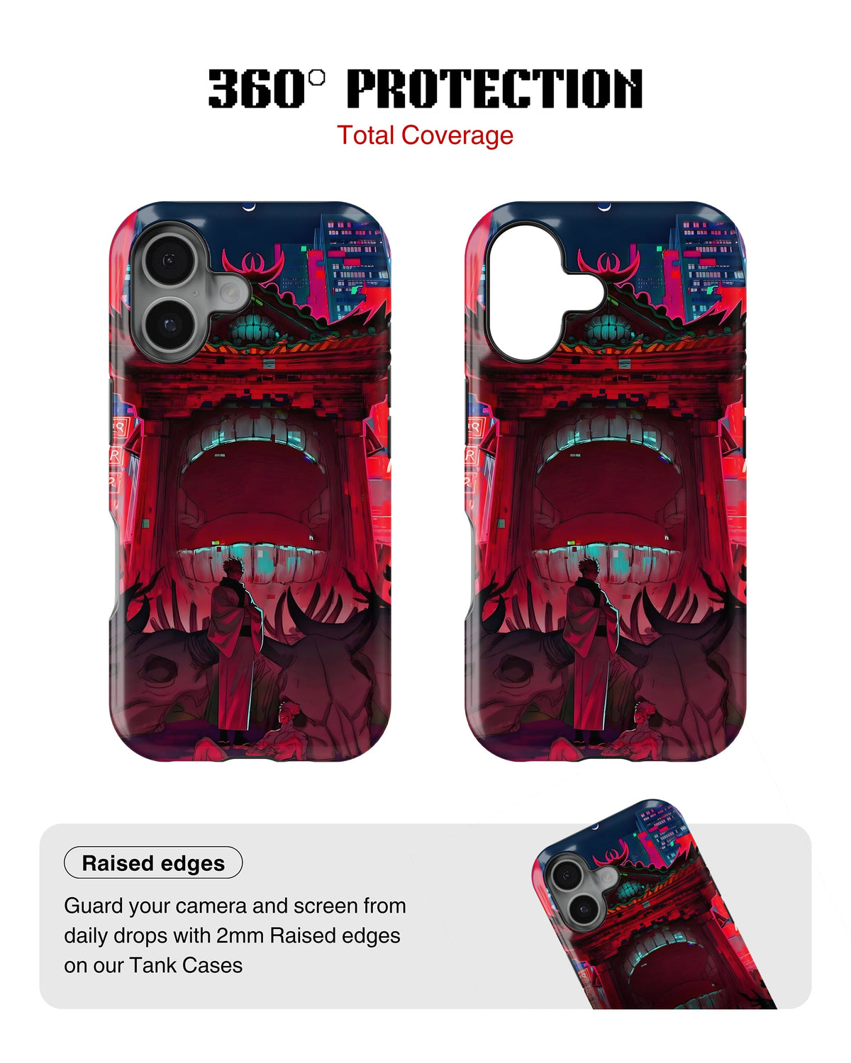 iPhone 16 Plus Tank Case | Anime (The Shrine)