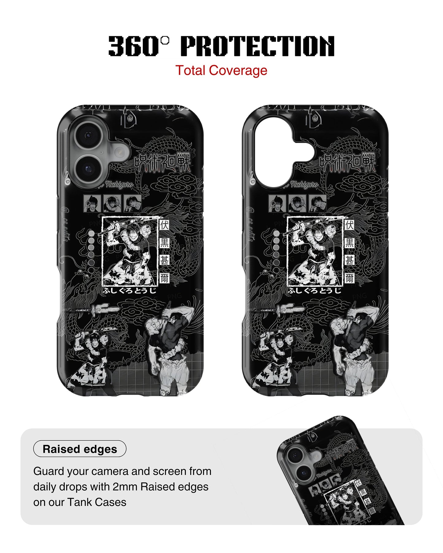 iPhone 16 Tank Case | Anime (Toji Fushiguro)