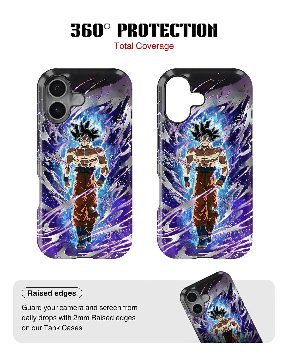 iPhone 16 Plus Tank Case | Anime (Ultra Ascension)