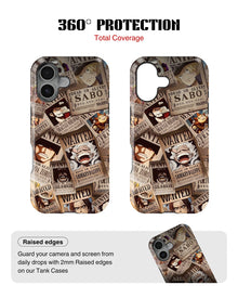iPhone 17 Tank Case | Anime (Wanted Luffy)