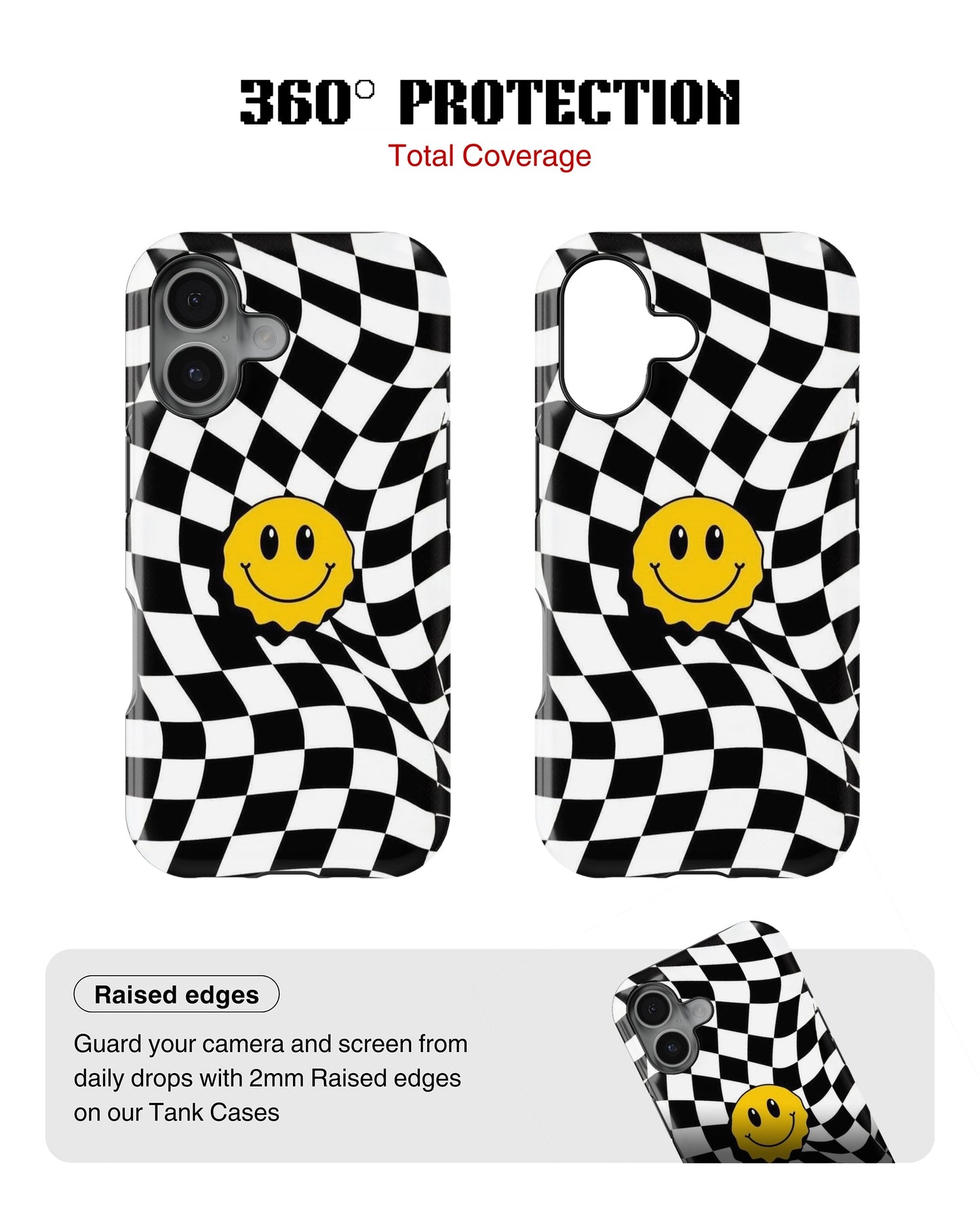 iPhone 17 Tank Case | Modernism (Warped Smile)
