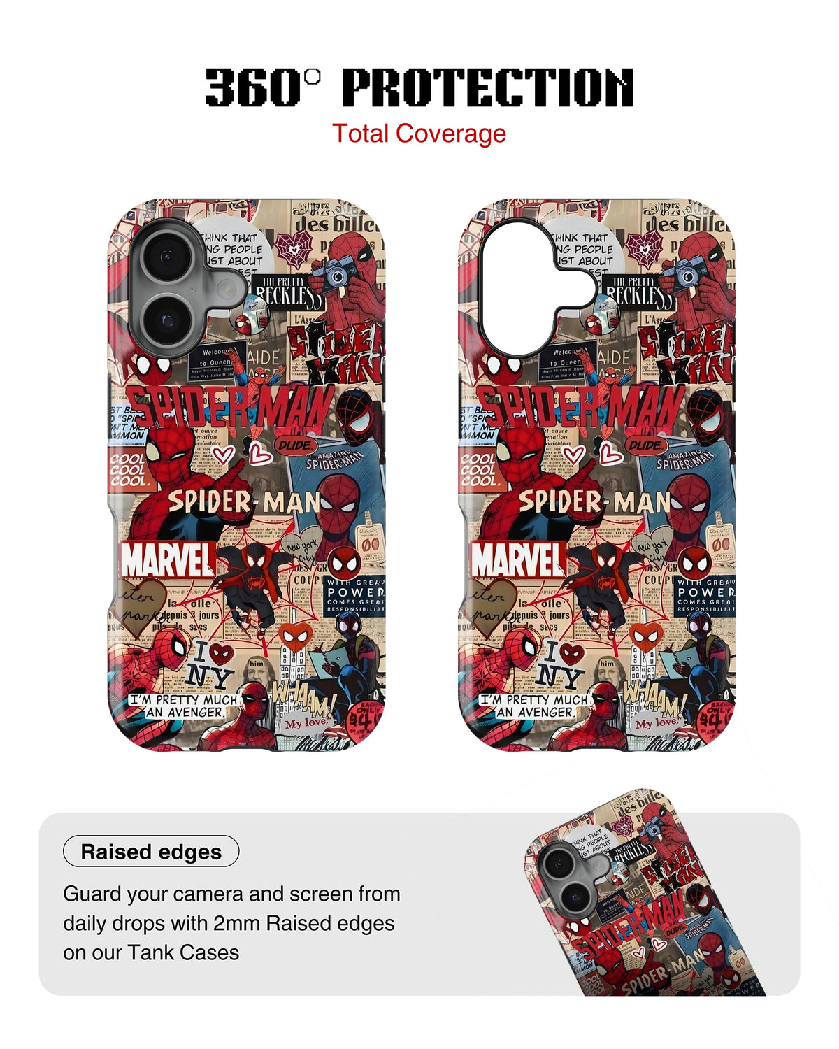 iPhone 17 Tank Case | Superhero (Web Diaries)