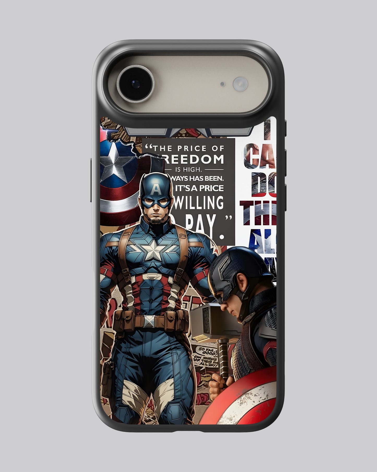 Marvel Glass Mobile Cover