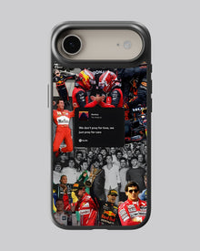 Formula 1 Glass Mobile Cover