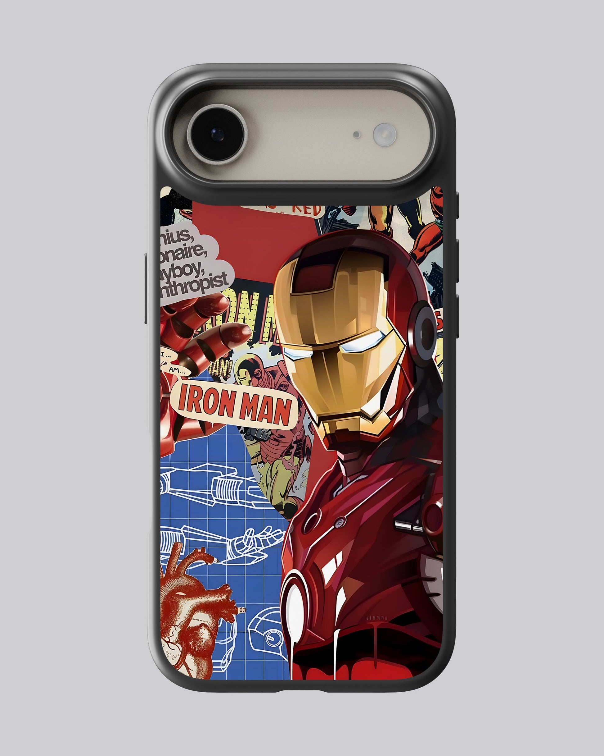 Marvel Glass Mobile Cover