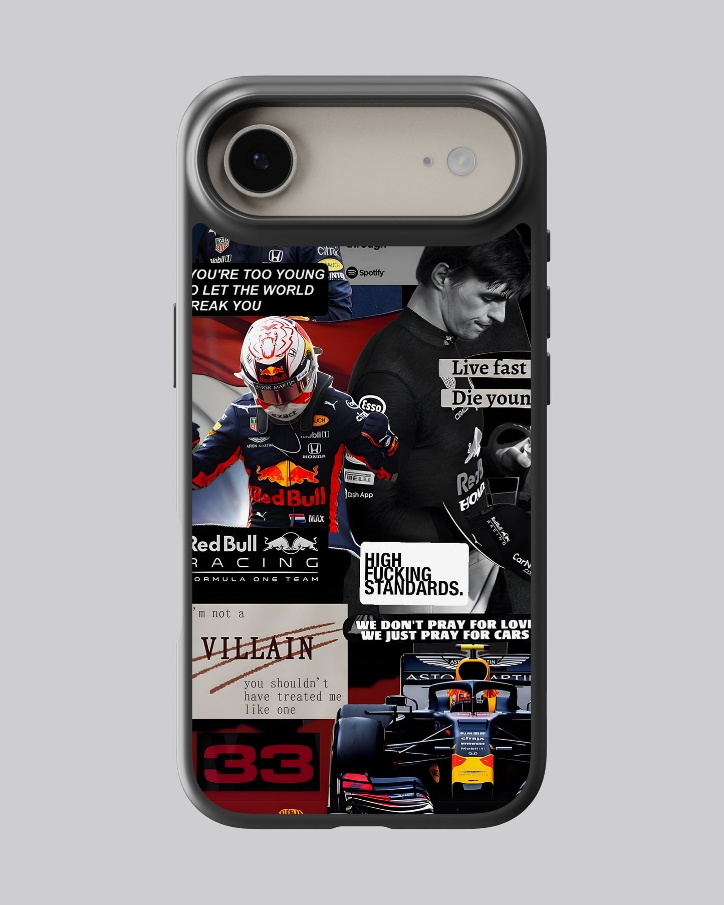 Formula 1 Glass Mobile Cover