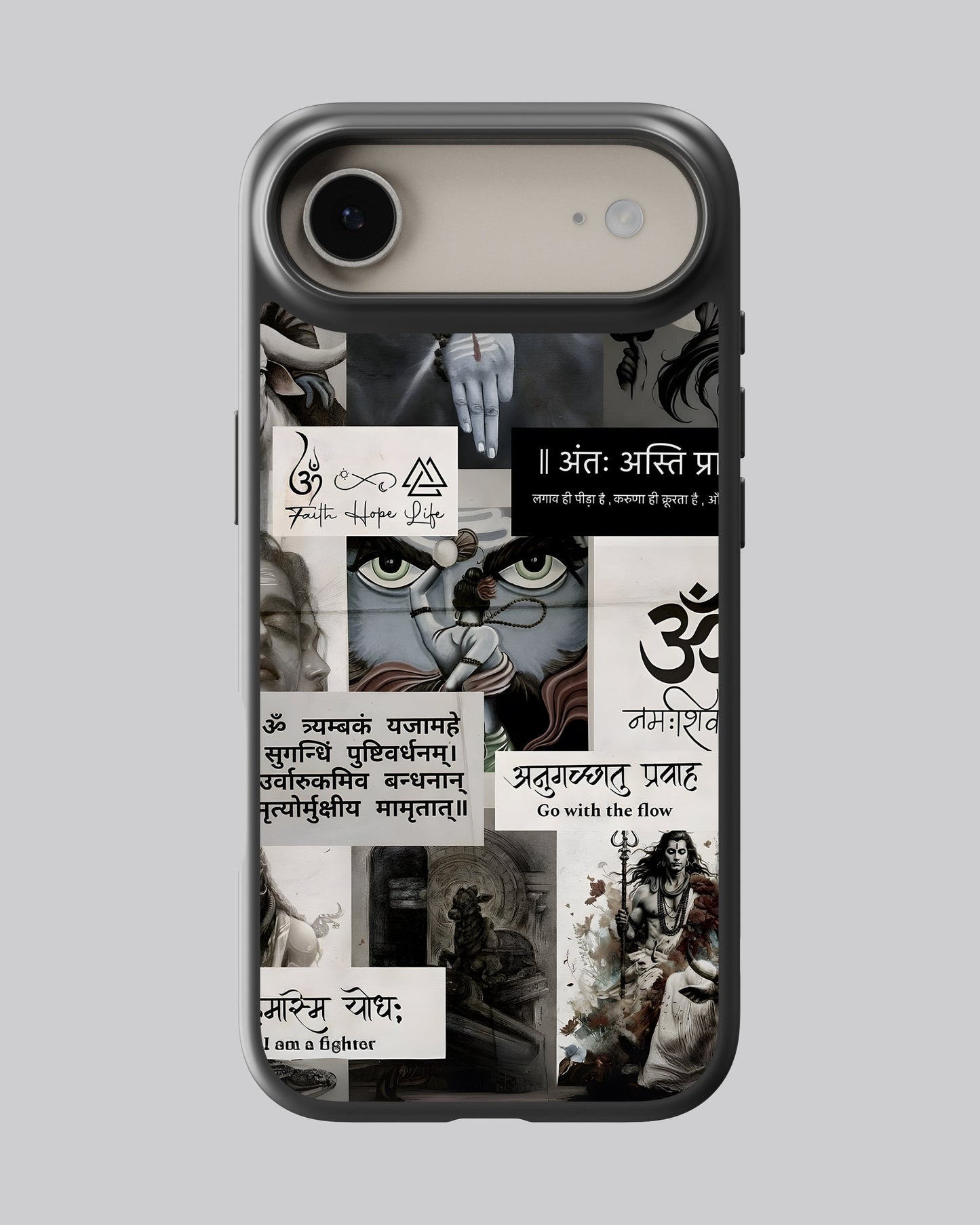 Hindu Gods Glass Mobile Cover