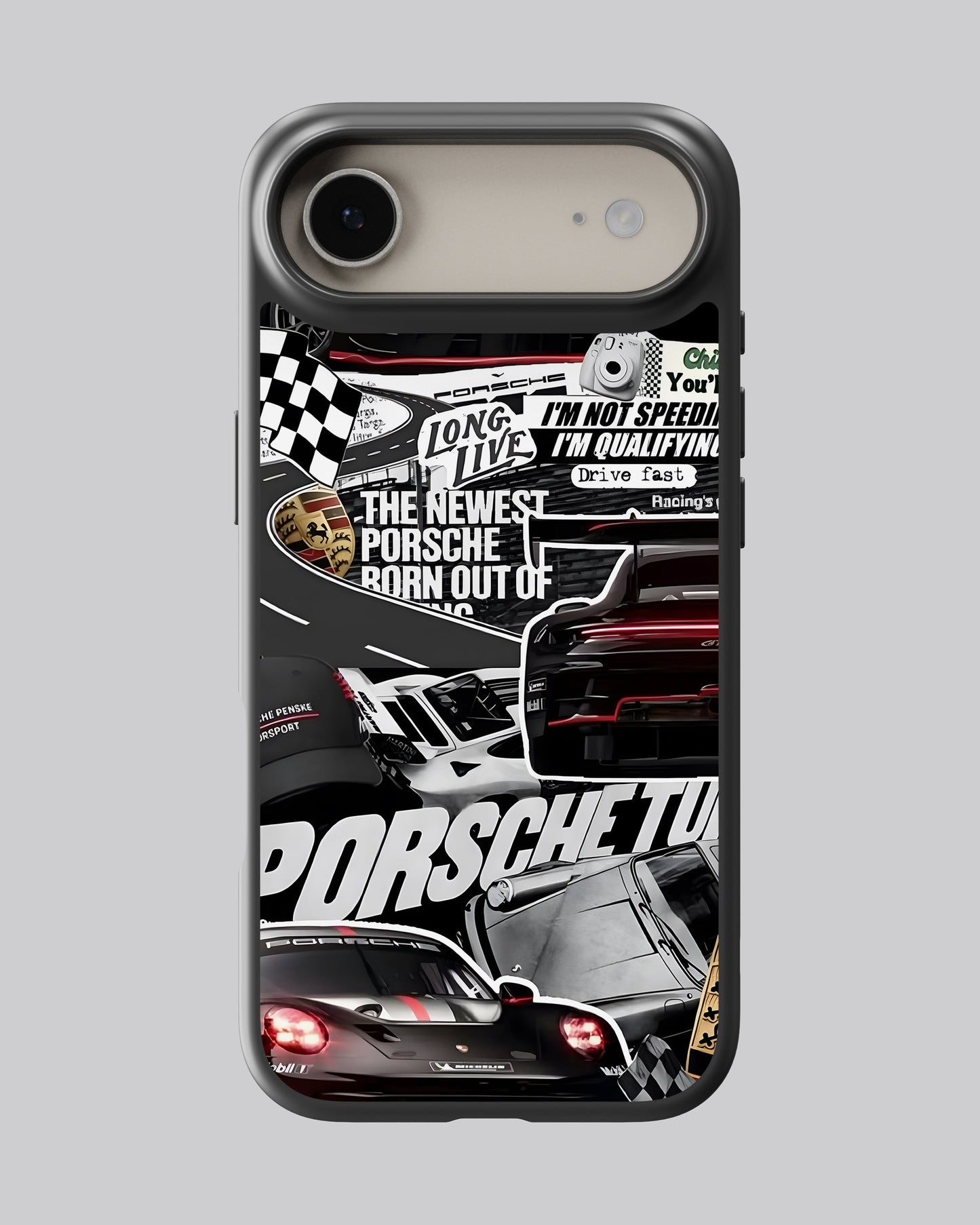 Sports Car Glass Mobile Cover