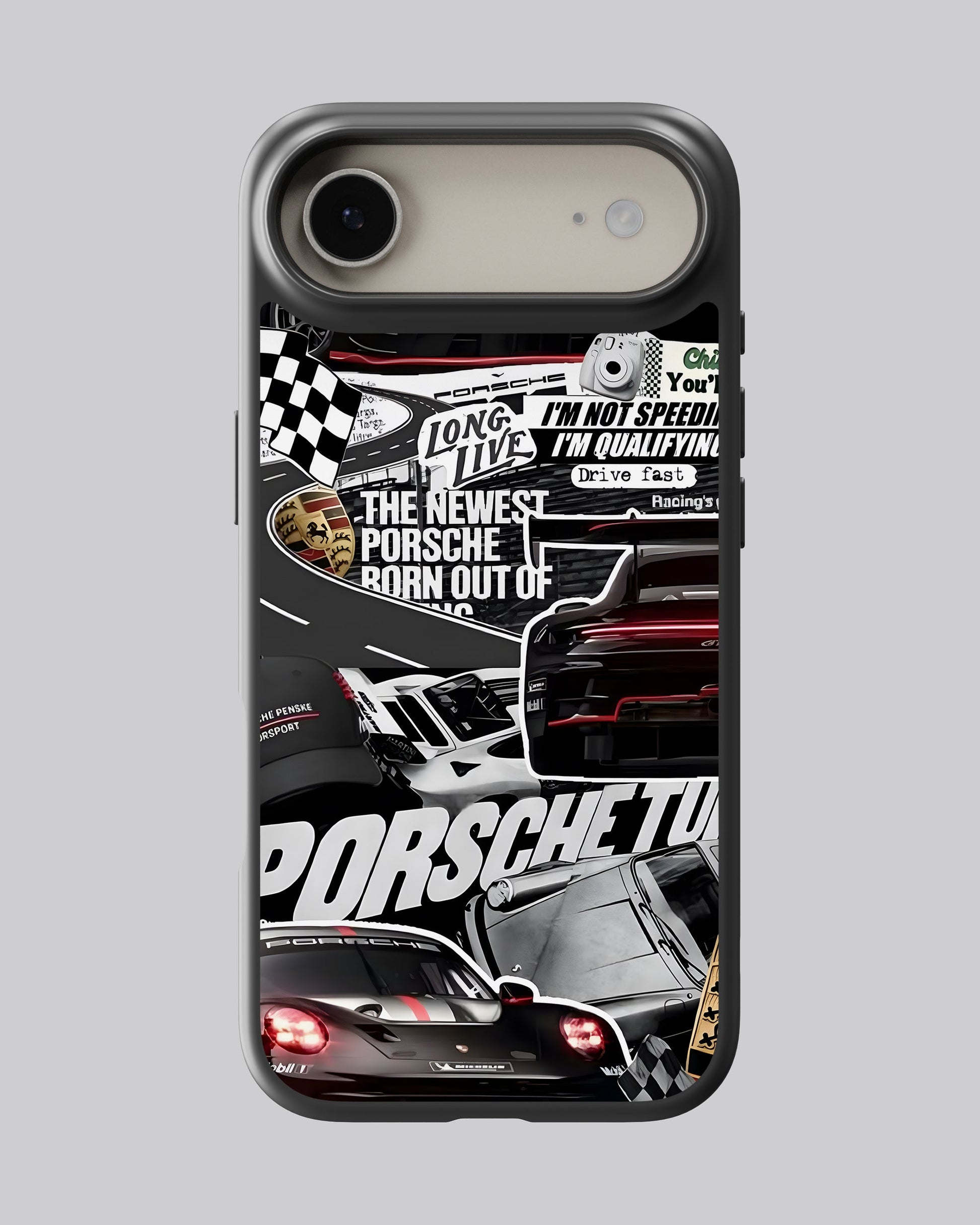 Sports Car Glass Mobile Cover